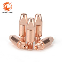 Fabricant de soudage ST M6 * 25 M6 * 28 M8 * 30 Pointe de contact de soudage MIG 15AK 24KD 36KD Consommables de soudage MIG