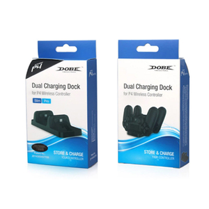 Đế Sạc Kép TP4-002 Cho <span class=keywords><strong>PS4</strong></span> Pro, Tay Cầm Đôi, Bộ Sạc Không Dây Cho Tay Cầm Chơi Game <span class=keywords><strong>PS4</strong></span> - Product Image 5