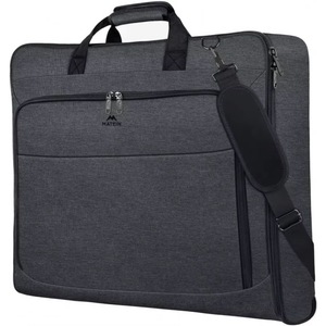 Free sample Stylish Waterproof Foldable Business Outdoor Travel Hanging Luggage Garment <b>Suit</b> Bag <b>Carrier</b> with Shoulder Strap - Product Image 6