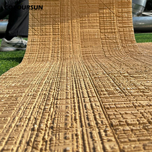 Cuentas de Piedra Flexible en Losa Grande, Color Dorado Natural, para Collares de Mujer, Decoración Moderna para Paredes de Hoteles y Exteriores, 6, 8, 10 - Product Image 1