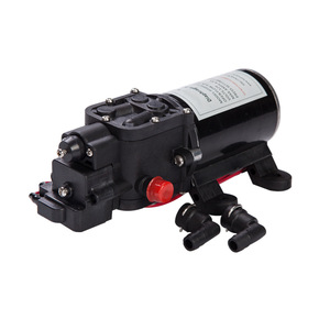 Haute pression 12V DC Micro pulvérisation pompe à membrane petite pompe de surpression RV d'eau douce pour Machine à laver de voiture Yacht Marine Yacht - Product Image 1
