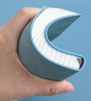 Kostenlose Probe A6 Mini Pocket Memo Pads Bücher Benutzer definiertes Logo Großhandel Softcover Grid Seiten Molkerei Mit Band Teiler