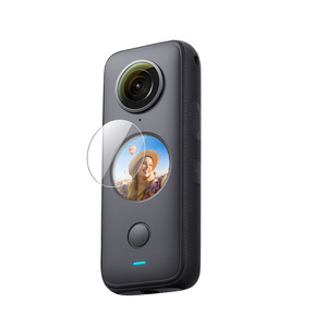KAMPHO Insta360 ONE X2 Protection d'écran HD Verre trempé transparent ONE X2 <span class=keywords><strong>Film</strong></span> anti-rayures 2.5D pour caméra Insta <span class=keywords><strong>360</strong></span> - Product Image 2