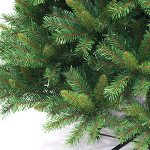 Cây Nhựa PVC Hỗn Hợp Chiếu Sáng Trước 7.5 Feet Với Dây Nối Thay Đổi Hai Màu Điện Áp Thấp 8 Chức Năng Cây Giáng Sinh Điều Khiển Từ Xa - Product Image 4