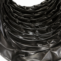 Tuyau de ventilation anti-explosion à pression négative, ignifuge, pliable, en PVC, pour ventilation souterraine des mines, résistant à la coupure