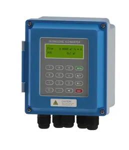 Digital Non Mengganggu Pemasangan Dinding Ultrasonic Flow Meter