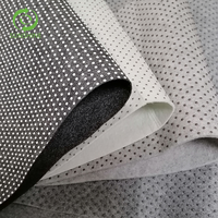 Rutschfester PVC-Punkt Vliesstoff mit Filzrückseite, Polyester-Unterlage Vlies-Teppichunterlage