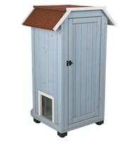 WoodVille étanche extérieur écologique chat lit en bois chat Cage luxe grand chat maison animal de compagnie