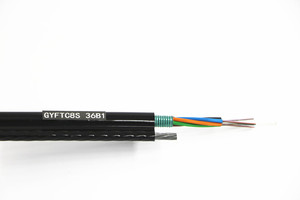 GYFTC8S Cable de fibra óptica de 144 núcleos recubierto de PVC 2km de longitud para red de telecomunicaciones Cable óptico aéreo Precio competitivo - Product Image 6
