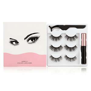 Kit de <span class=keywords><strong>cils</strong></span> magnétiques <span class=keywords><strong>en</strong></span> gros, <span class=keywords><strong>cils</strong></span> magnétiques à l'aspect naturel, eyeliner magnétique, pince à épiler, <span class=keywords><strong>faux</strong></span> <span class=keywords><strong>cils</strong></span> <span class=keywords><strong>en</strong></span> vison, marque privée OEM - Product Image 1