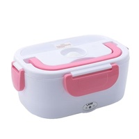 Elektrisch Beheizte & Isolierte Lunchbox, Tragbarer Lebensmittelbehälter für Camping, Büro & Outdoor