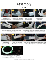 Ingénierie Neon Flex 50m Roll Outdoor Building Lighting 24V 110V 220V 10x15mm Cuttable Neon LED Strip Light ETL Certified