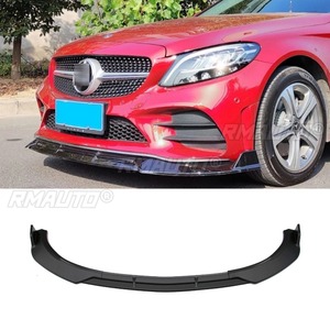 <b>Car</b> Front Bumper Lip <b>Diffuser</b> Spoiler Glossy Black Modification Part for Mercedes Benz C-Class W205 2019-2021 <b>Car</b> Accessories - Product Image 3