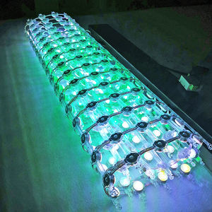 Rideau de lumières LED en maille, guirlande lumineuse décorative intérieure/extérieure pour Studio, mariage, Patio, fête, jardin - Product Image 5
