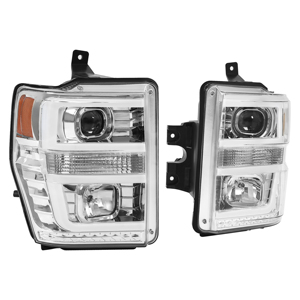 Para 2008 2009 <span class=keywords><strong>2010</strong></span> <span class=keywords><strong>Ford</strong></span> F250 <span class=keywords><strong>F350</strong></span> F450 LED proyector faros delanteros - Product Image 4