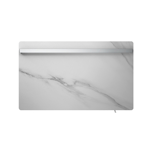 Snow Mountain – plaque de roche blanche en Fiber de carbone, chauffage de la salle de bain, serviette électrique, support de séchage - Product Image 2
