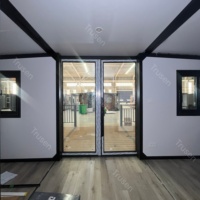 Eenvoudige installatie 20ft prefab 1-slaapkamer vouwbaar appartement Maison Prfabrique Tiny Home om in te wonen, cottage met keuken en badkamer