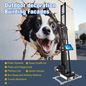 Printpro 3D máy in tường UV dọc tường máy in Robot bức tranh tường nghệ thuật máy in cho tường và sàn thiết kế - Product Image 3