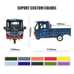 <span class=keywords><strong>Moto</strong></span> électrique 48v de qualité exceptionnelle vélo tricycle ouvert à 3 roues pour adultes - Product Image 4