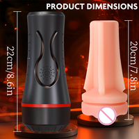 OEM Body-Safe Silicone Manual Pocket Pussies Easy to Clean Male Masturbation Cup Stroker Male Masturbator Sex Toys for Men