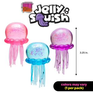   Jouet sensoriel Dippin Dazzler Jelly Squish : Méduse scintillante à presser pour soulager le stress, idéal pour enfants et adultes, anti-anxiété - Product Image 4