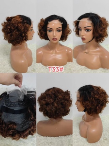 Letsfly วิกผมแบบปิดหน้าผาก 4x4 น้ำหนัก 200 กรัม ผมหยิกธรรมชาติ วิกผมลอนคลาย 10 นิ้ว ผมแท้ 100% วิกผมเวอร์จิ้นแท้ - Product Image 5