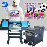 En iyi satış 2 kafa EPS4720/I3200 sallayarak makinesi fırın 60cm boyutu ısı transferi Pet Film Tshirt Dtf yazıcı için T-shirt