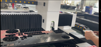 Machine de découpe laser industrielle automatique CNC pour tôles et bobines de laiton, à économie d'énergie, certifiée CE, pour CO2 et fibre