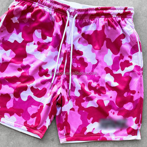 Pantalones Cortos Deportivos de Baloncesto para Hombre, de Alta Calidad, con Diseño Personalizado, Estilo Urbano, Camuflaje, Malla Transpirable, Sublimación Personalizada - Product Image 6