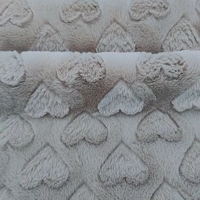 Jacquard Peluche Imitation Lapin Faux Fourrure Tissu Matériel Pour La Maison Textile ou Vêtements Vêtements