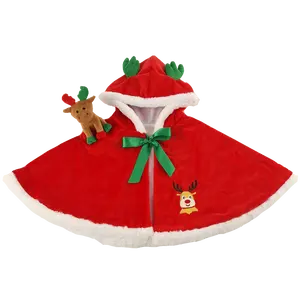 custom made cloak christmas for children kids clothes red cape wholesale factory