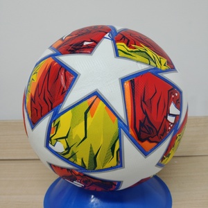 High Quality Machine Stitched Thermal Bonded Team Soccer Ball <b>Pack</b> Size 5/4 PVC PU Material Customized Logo for 2026 Tournament - Product Image 1