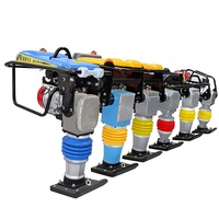 Compacteur de sol portatif à essence 20 kN pour travaux en espace restreint