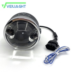VEILIGHT Phare antibrouillard LED H4 H11 modifié pour <span class=keywords><strong>Golf</strong></span> 7, lentille de projecteur, faisceau haut et bas, 3 pouces, phare antibrouillard amélioré pour voiture, éclairage de conduite amélioré - Product Image 6