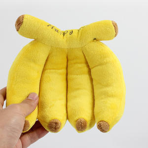 Jouet interactif pour chien en peluche en forme de banane, stimulant la vocalisation et ludique - Product Image 4