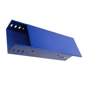 Goulotte de câblage industrielle perforée en acier galvanisé à chaud, en treillis métallique, pour usage industriel et de construction, capacité 16 pièces - Product Image 4