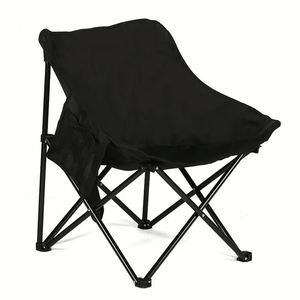 Ultra-Light Metal Camping for Outdoor Sports Portable Storage Beach Fishing <b>Stool</b> Moon Chair Comfortable Leisure Features - Product Image 4