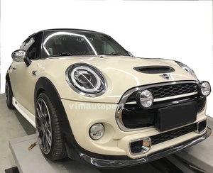 Pour F56 Mini <span class=keywords><strong>Cooper</strong></span> F55/F56/F57 <span class=keywords><strong>Cooper</strong></span> <span class=keywords><strong>S</strong></span> JCW AG Style pu Lèvre de pare-chocs Avant jupe latérale - Product Image 5