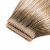 Genius Weft 50g/Pack pour Volume Ciblé Invisible Sans Couture Cheveux Humains à Jointures Injectées Cheveux Vierges Bruts Fournisseur en Gros