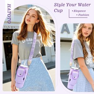 Portavasos con Correa para Vaso Stanley de 40/30 oz, Portavasos de Neopreno Aislado con Correa para Vaso Stanley - Product Image 5