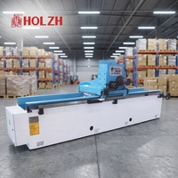 Machine de rectification automatique de précision pour couteaux de décapage de placage linéaire pour le travail du bois