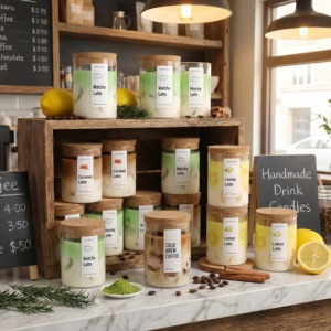 AROVI - Vela Aromática con Aroma a Café, Matcha y Limón, Segura para Niños, Creativa, Relajante, Regalo al por Mayor - Product Image 4