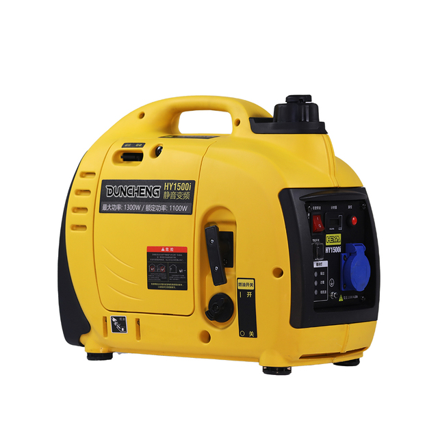 Silent Portable 1KW Gasoline Inverter Generator with 50/60Hz 220V/230V/240V for Camping & Home Use