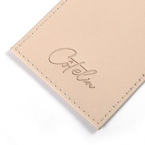 Sac de rangement pour outils en cuir PU imperméable et tendance avec fermeture à glissière pour ciseaux à cheveux et ensemble de coupe-cheveux 10x10x10cm - Product Image 2