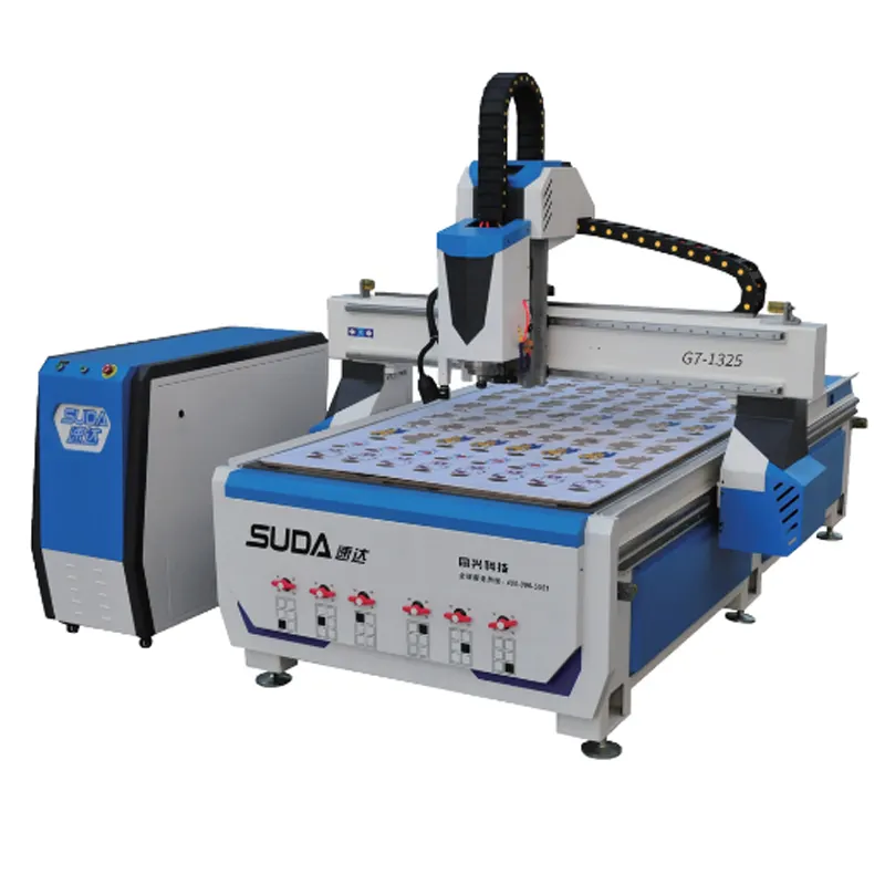 SUDA G7 mit oszillieren dem Klingens ch neiden Vibrationsmesser-CNC-Router für Schaumleder-SUDA 3-in-1-Steuerungssystem