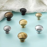 Poignées de tiroir et boutons de meuble en laiton brossé nickel, argent, café, or, laiton antique – Quincaillerie moderne pour armoires de cuisine