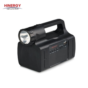 Chất lượng cao di động ngoài trời Torch 3W TORCH năng lượng mặt trời hệ thống chiếu sáng với bộ sạc - Product Image 4