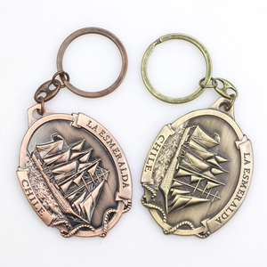 Nhà Máy Giá Tốt Tùy Chỉnh Thiết Kế Kẽm Hợp Kim Du Lịch Lưu Niệm Keychain Kim Loại <span class=keywords><strong>Keyring</strong></span> - Product Image 2