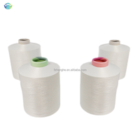 Filament de polyester recyclé à 100% de qualité professionnelle, DTY 75D/72F, semi-mat, grade AA, certifié OEKO, prix bas, Chine