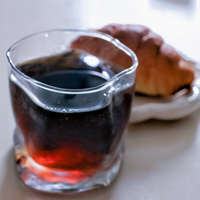 Verre pliant torsadé créatif, verre à whisky, tasse à bière transparente, tasse à eau, tasse à thé, verre à jus résistant à la chaleur